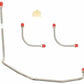 1969 Chevrolet Bel Air Pump to Carburetor Fuel Line Dual Feed Holley - CPC6975OM