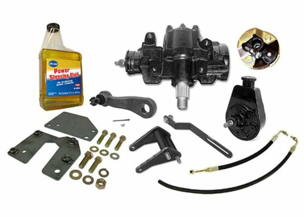 Fits 1960-67 C10 Panel Power Steering-Small Block V8-1/2 Ton CPSK066SMALLBLOC
