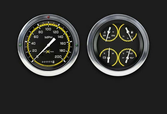Auto Cross Yellow 1954-55 Chevy Truck Package CT54AXY52