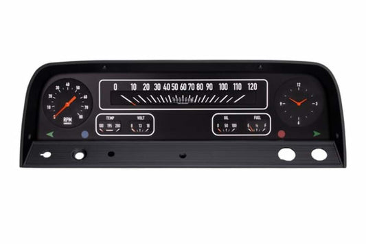 Classic Instruments Classic Truck Package Black LS Senders CT64B-LS