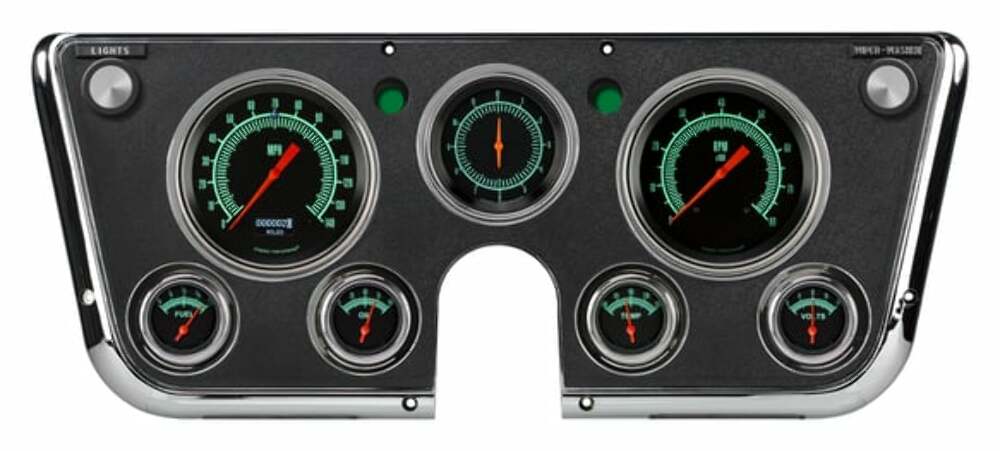 Fits 1967-1972 C10 Pickup G/Stock LS Sending Unit Instrument Clusters CT67DGS-LS