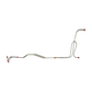 1966-67 Chevrolet Chevelle Transmission Line Set Powerglide 2 Piece - CTC6601SS