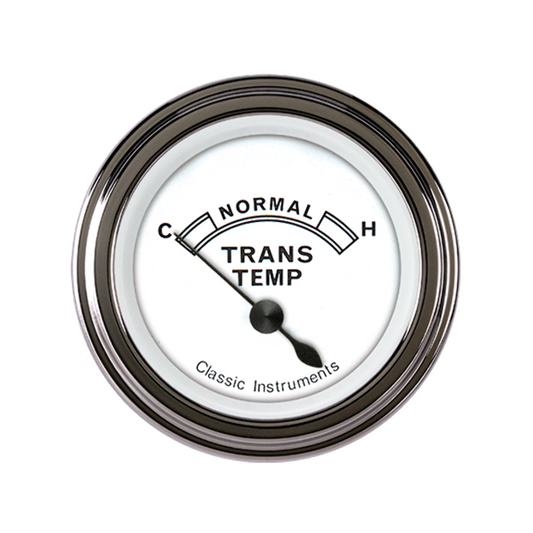 Classic White 2 1/8" Transmission Temp CW27SLF