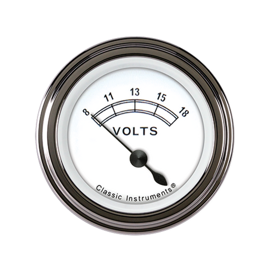 Classic White 2 1/8" Volt CW30SLF