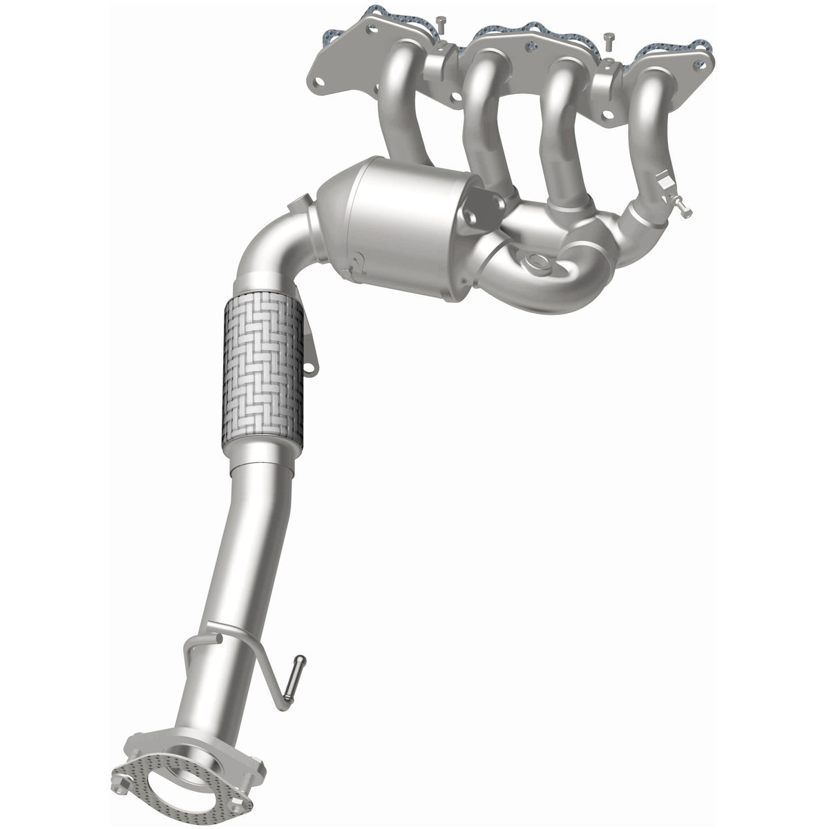 Catalytic Converter with Integrated Exhaust Manifold for 2019-2023 Ford Transit Connect 2.0L OEM Grade Federal / EPA Com