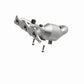 Catalytic Converter with Integrated Exhaust Manifold for HM Grade Federal / EPA Compliant Direct-Fit Manifold Catalytic