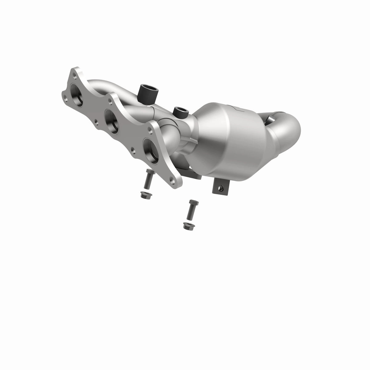 Catalytic Converter with Integrated Exhaust Manifold for HM Grade Federal / EPA Compliant Direct-Fit Manifold Catalytic