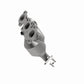 Catalytic Converter with Integrated Exhaust Manifold for HM Grade Federal / EPA Compliant Direct-Fit Manifold Catalytic