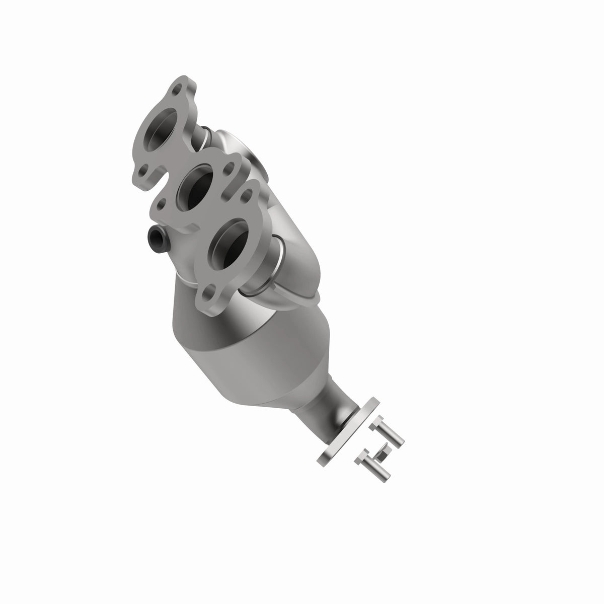 Catalytic Converter with Integrated Exhaust Manifold for HM Grade Federal / EPA Compliant Direct-Fit Manifold Catalytic