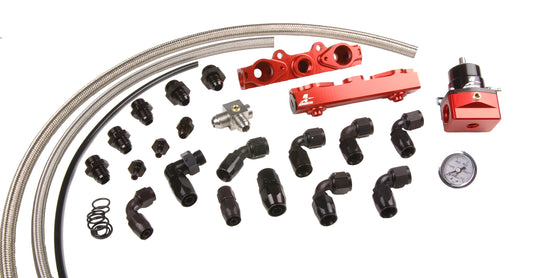 Fuel Injection Fuel Rail Kit EFI Fuel Rail Vehicle Specific Fit Aeromotive 14137-BGPL
