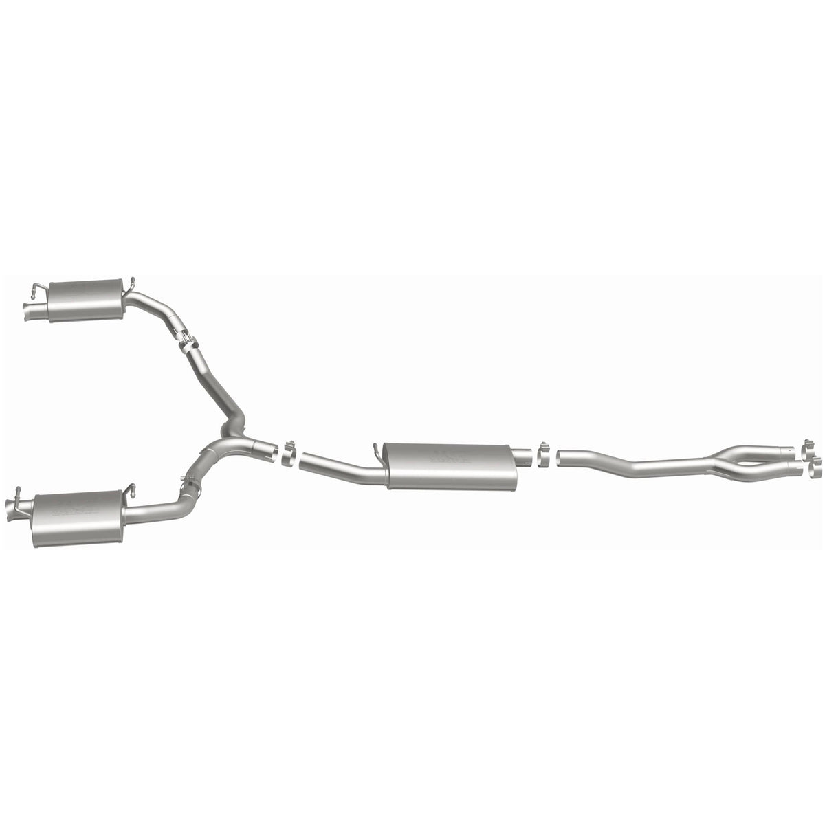 Exhaust System Kit for Street Series Cat-Back Performance Exhaust System MagnaFlow 15492