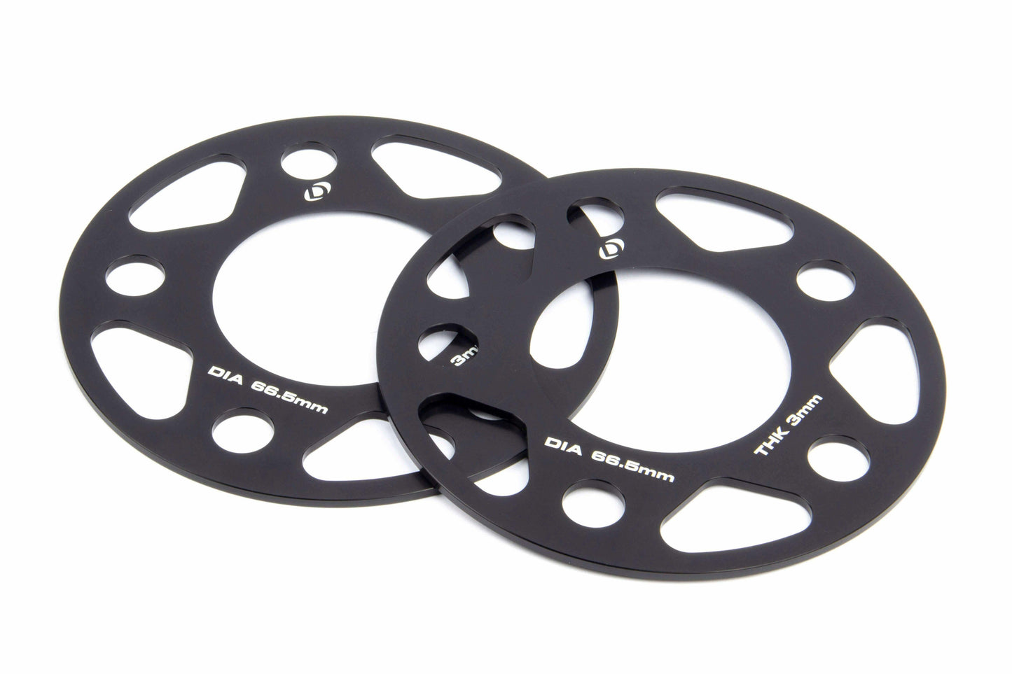 Dinan Spacers; 66.5mm CB - 3mm Thick - D210-2021