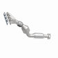 Catalytic Converter with Integrated Exhaust Manifold for HM Grade Federal / EPA Compliant Direct-Fit Manifold Catalytic