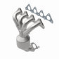 Catalytic Converter with Integrated Exhaust Manifold for HM Grade Federal / EPA Compliant Direct-Fit Manifold Catalytic