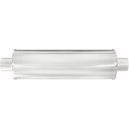 Exhaust Muffler for XL 7in. Round Multi-Chamber Performance Exhaust Muffler MagnaFlow 13740