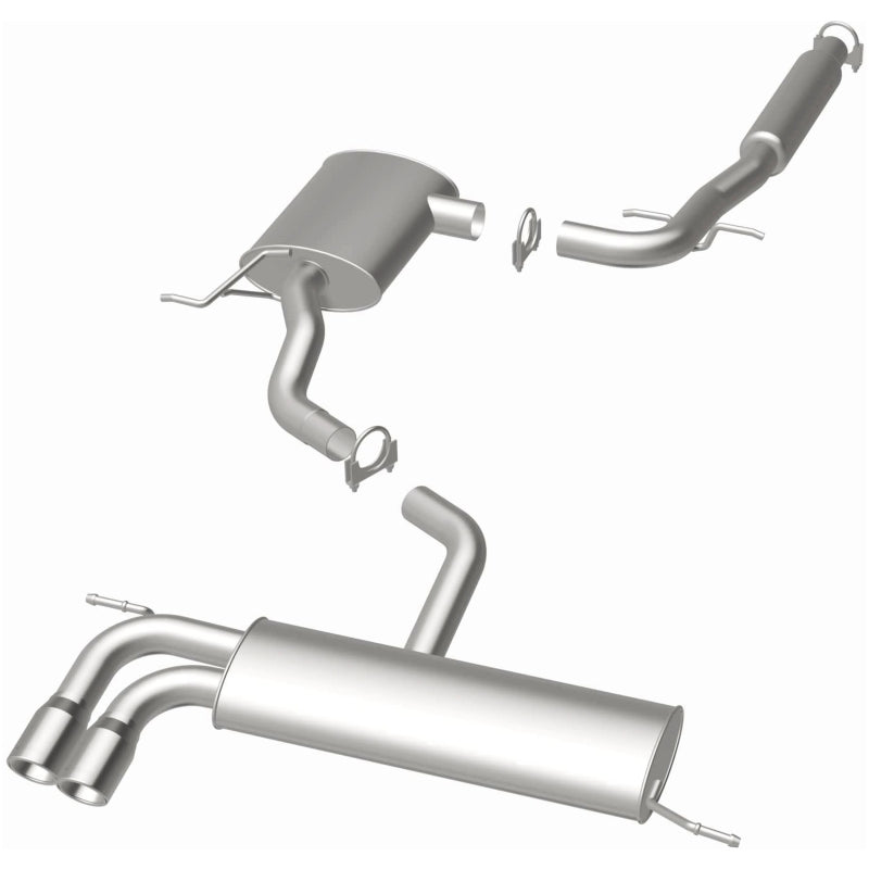 Fits 2006-2014 Volkswagen Direct-Fit Replacement Exhaust System 106-0554
