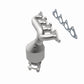 Catalytic Converter with Integrated Exhaust Manifold for HM Grade Federal / EPA Compliant Direct-Fit Manifold Catalytic