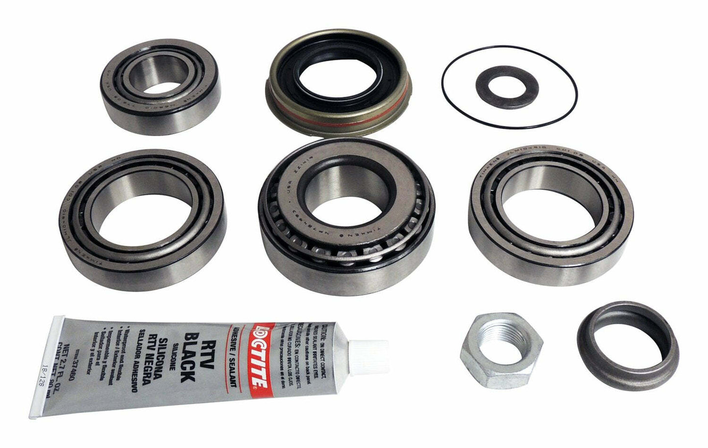 Crown Automotive - Steel Unpainted Differential Overhaul Kit - D44WKMASKIT