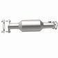 2003 Mitsubishi Lancer California Grade CARB Catalytic Converter 4481930