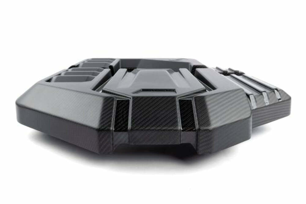 Dinan Matte Carbon Fiber Engine Cover - 2021-2024 Bmw M2/M3/M4-D590-0005-B