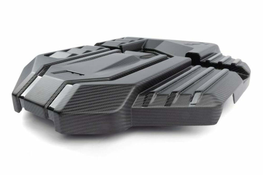 Dinan Matte Carbon Fiber Engine Cover - 2021-2024 Bmw M2/M3/M4-D590-0005-B