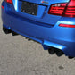 Dinan Free Flow Axle-Back Exhaust - 2012-2016 BMW M5 - D660-0044-BLK
