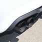 Dinan D660-0056-BLK Dinan Free Flow Axle-Back Exhaust - 2016-2018 BMW M2 F87