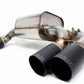 Dinan D660-0056-BLK Dinan Free Flow Axle-Back Exhaust - 2016-2018 BMW M2 F87