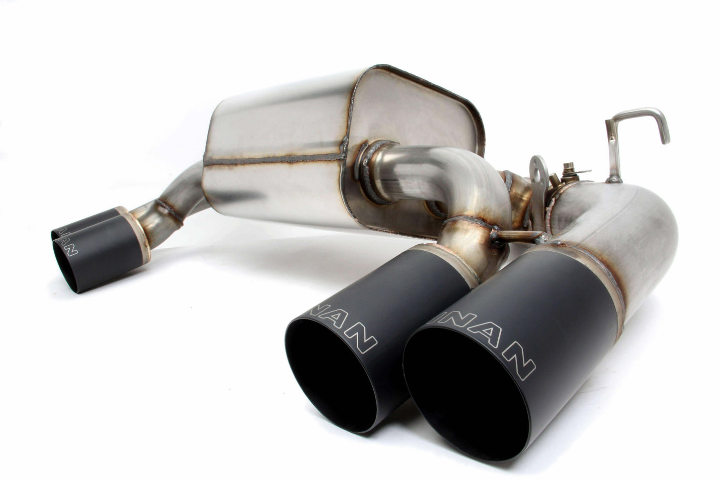 Dinan D660-0056-BLK Dinan Free Flow Axle-Back Exhaust - 2016-2018 BMW M2 F87