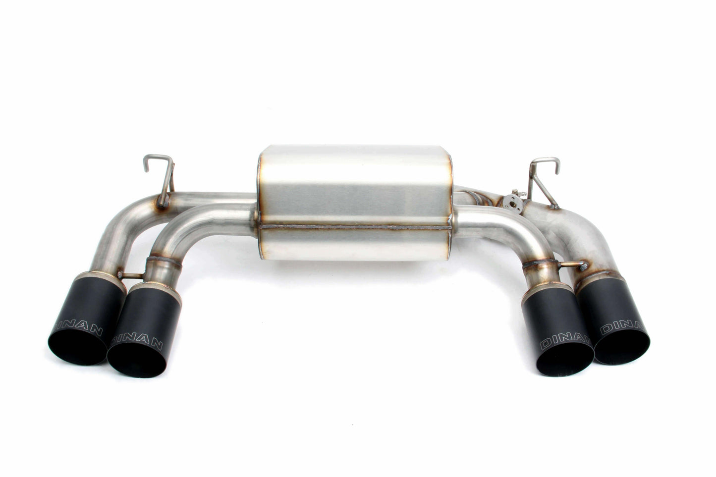 Dinan D660-0056-BLK Dinan Free Flow Axle-Back Exhaust - 2016-2018 BMW M2 F87