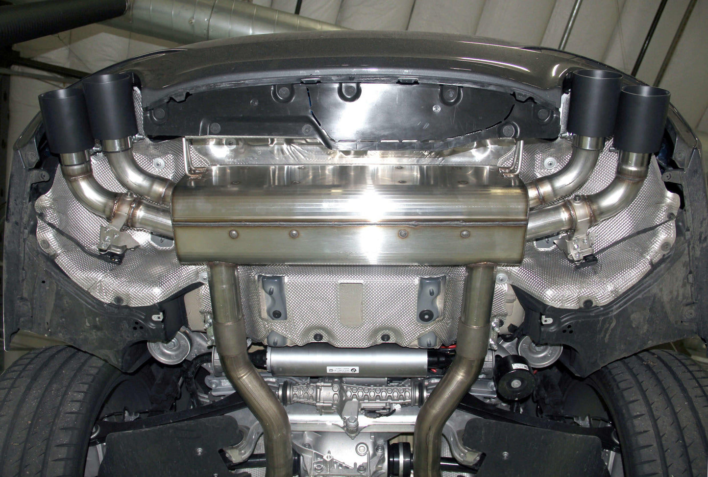 Dinan Free Flow Axle-Back Exhaust - 2018-2020 BMW M550i - D660-0075