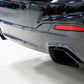 Dinan D660-0078-BLK Dinan Free Flow Axle-Back Exhaust - 2017-2020 BMW 540i