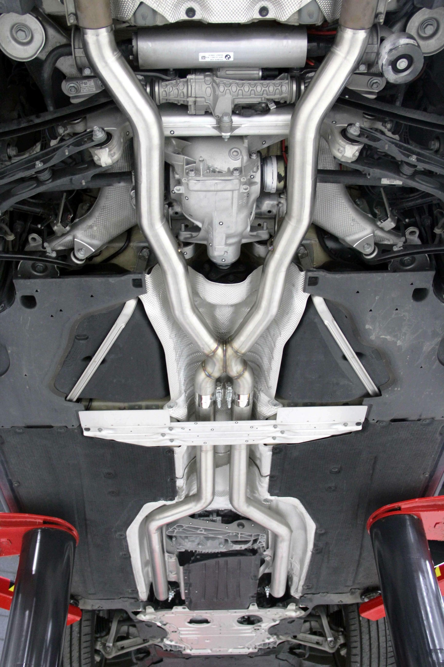 Dinan High Flow Middle Exhaust - 2018-2020 BMW M550i xDrive - D660-0080