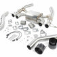 Valved Axle-Back Exhaust For 2023-2024 Bmw M2 Stainless Black Tips-D660-0100-BLK