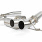 Valved Axle-Back Exhaust For 2023-2024 Bmw M2 Stainless Black Tips-D660-0100-BLK