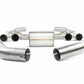 Valved Axle-Back Exhaust For 2023-2024 Bmw M2 Stainless Black Tips-D660-0100-BLK