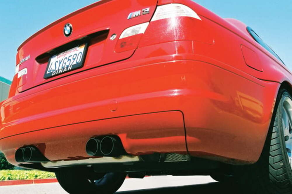Dinan Free Flow Axle-Back Exhaust - 2001-2006 BMW M3 - D660-4604
