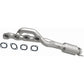 Catalytic Converter with Integrated Exhaust Manifold for HM Grade Federal / EPA Compliant Direct-Fit Manifold Catalytic