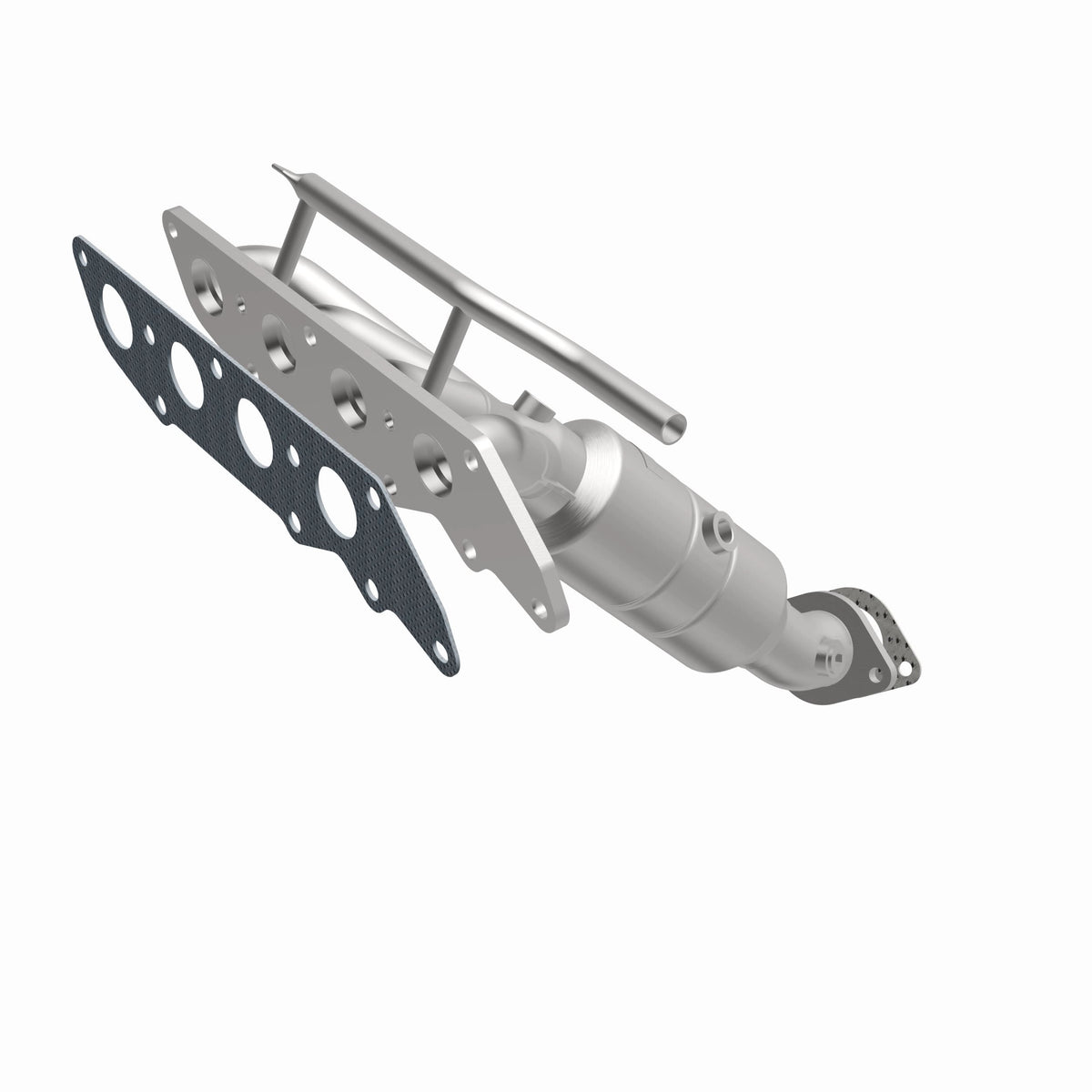 Catalytic Converter with Integrated Exhaust Manifold for HM Grade Federal / EPA Compliant Direct-Fit Manifold Catalytic