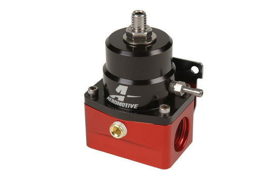 Fuel Pressure Regulator Adjustable Fuel Pressure Universal Fit Aeromotive 13101-BGPL