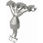 Catalytic Converter with Integrated Exhaust Manifold for HM Grade Federal / EPA Compliant Direct-Fit Manifold Catalytic