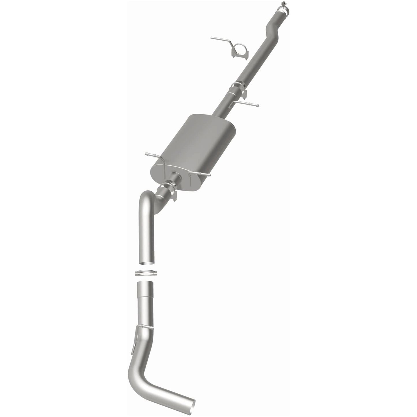 2009-2013 Chevy Silverado 1500 Direct-Fit Replacement Exhaust System 106-0507
