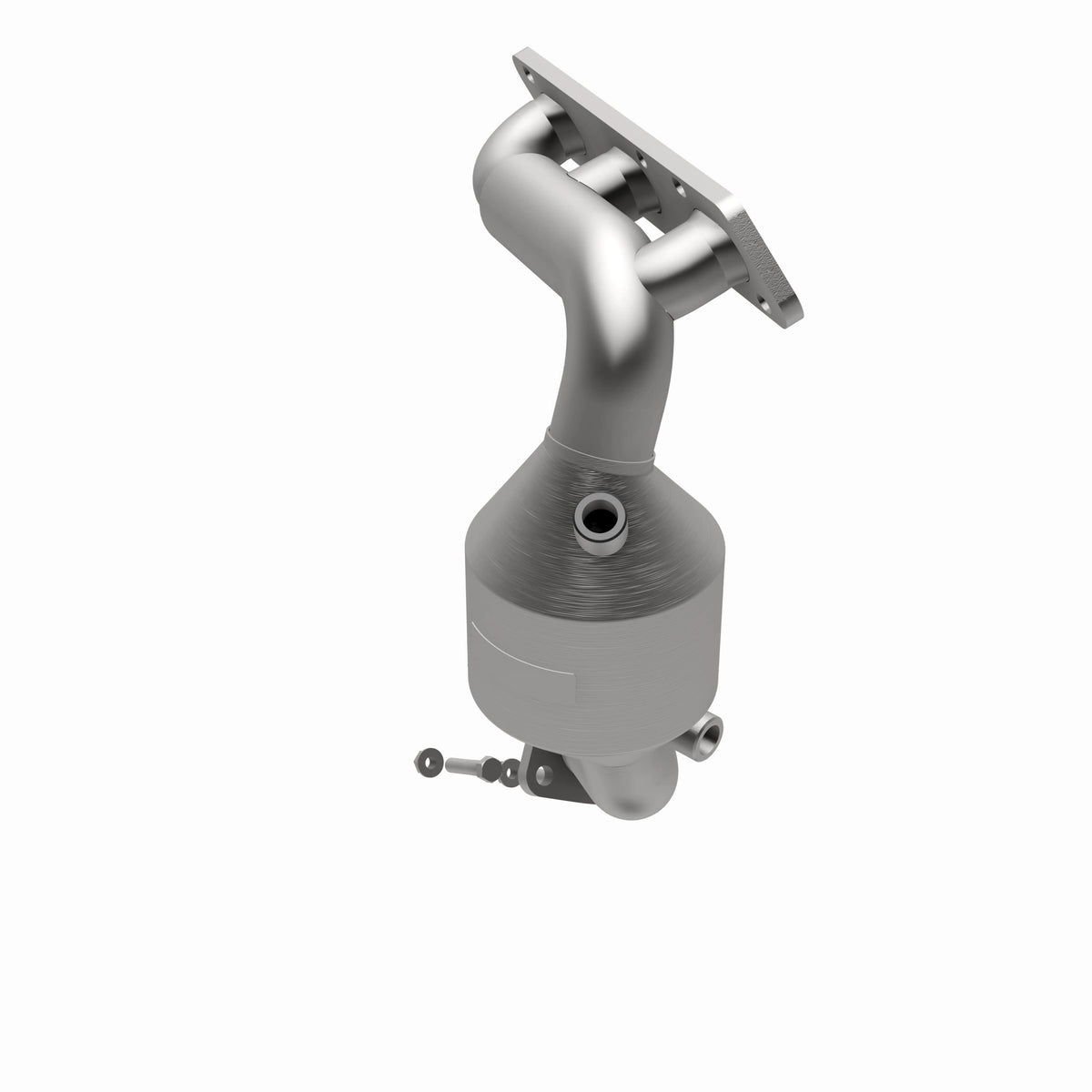 Catalytic Converter with Integrated Exhaust Manifold for HM Grade Federal / EPA Compliant Direct-Fit Manifold Catalytic