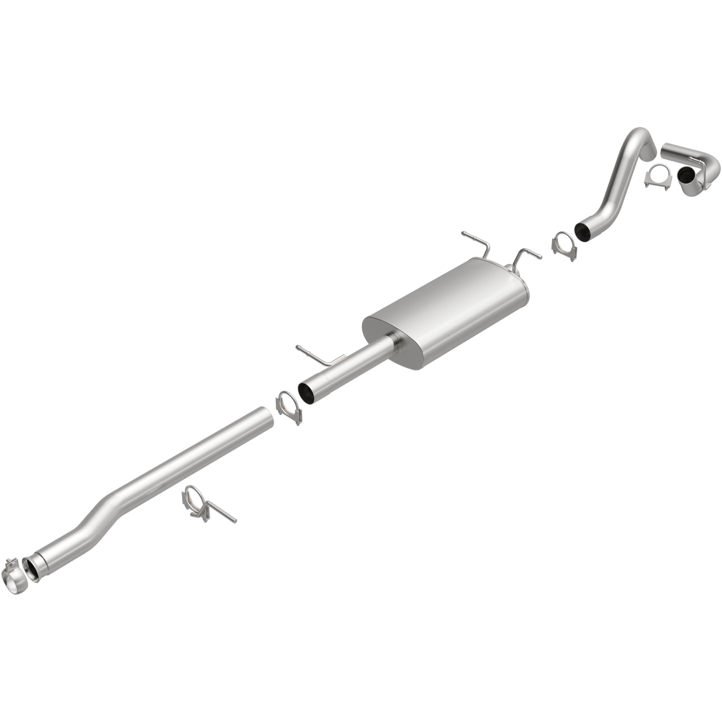 2009-2013 Chevy Silverado 1500 Direct-Fit Replacement Exhaust System 106-0507