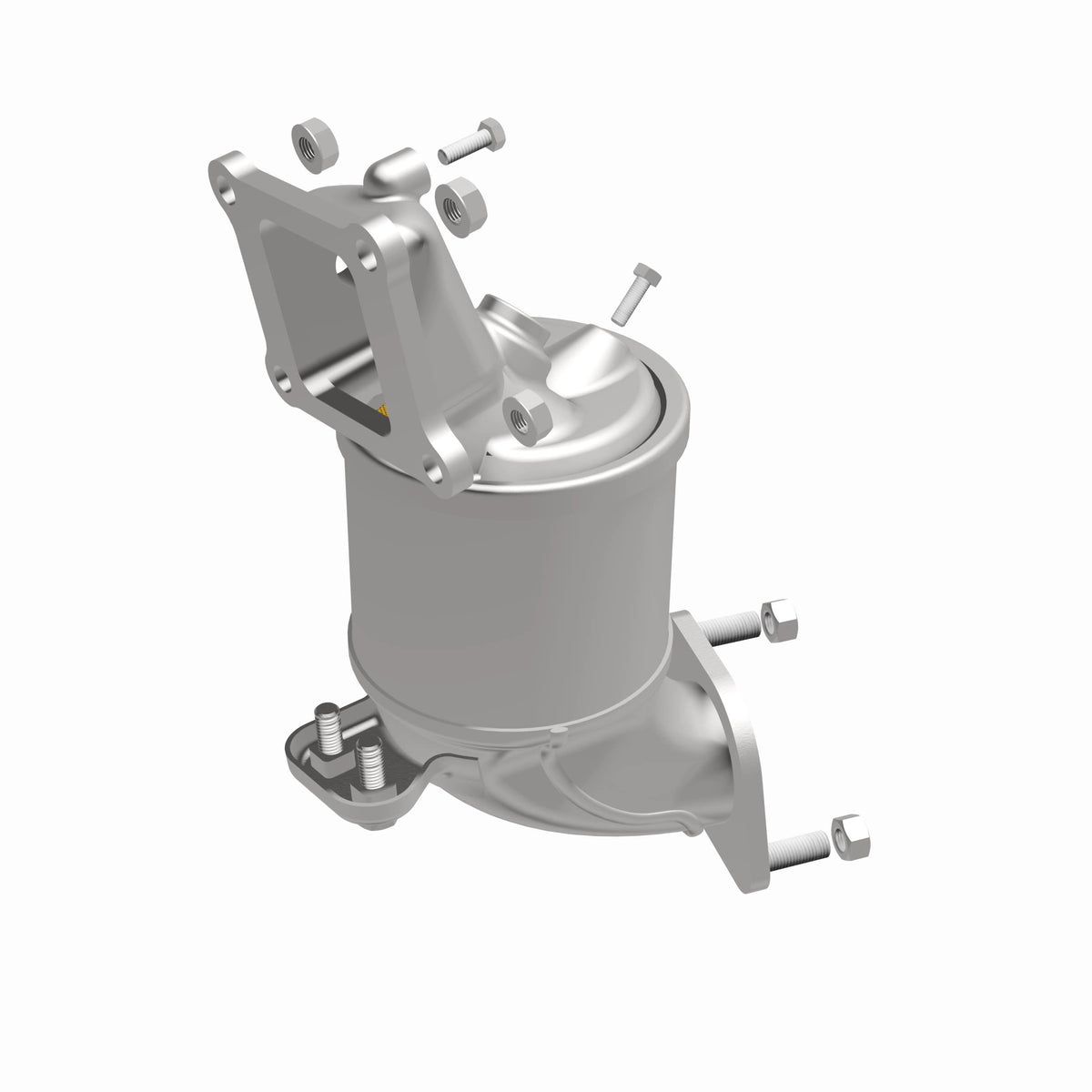 Catalytic Converter with Integrated Exhaust Manifold for OEM Grade Federal / EPA Compliant Direct-Fit Manifold Catalytic