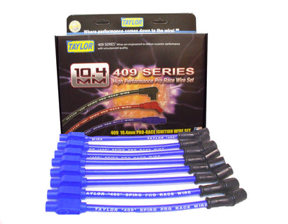 Spark Plug Wire Set Universal 10.4mm Silicone Spiro Pro 409 409 350 ohm/ft 79605
