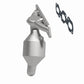 Catalytic Converter with Integrated Exhaust Manifold for HM Grade Federal / EPA Compliant Direct-Fit Manifold Catalytic