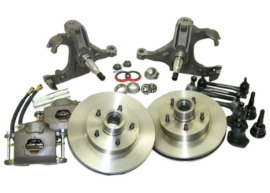 Fits 69-70 Blazer 5-Lug Deluxe Disc Brake Conversion-Stock Spindles DBC5L20STOCK