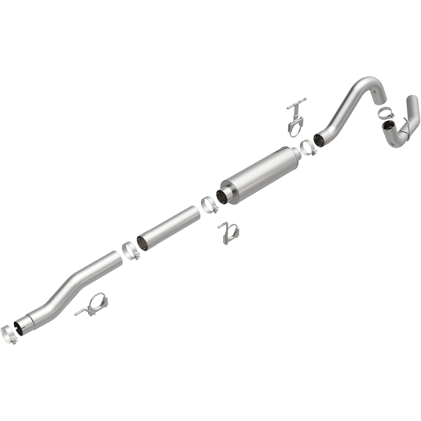 1999-2007 Ford F-250 Super Duty Direct-Fit Replacement Exhaust System 106-0480