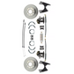 Fits Rear GM 1955-1968 Full Size 10/12 Bolt Disc Brake Kit w/E-Brake DBK1012FS - Discs, Rotors, and Hardware Car Part People